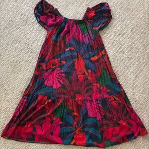 Farm Rio puff sleeve dress